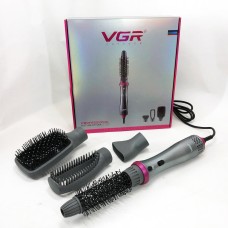 Фен професійний домашній для волосся 4в1, Стайлер для створення локонів, Електрофен з насадками CM-24