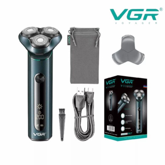 Бритва для сухого гоління, Хороша бритва портативна Акумуляторна для стрижки волосся та бороди DE-46