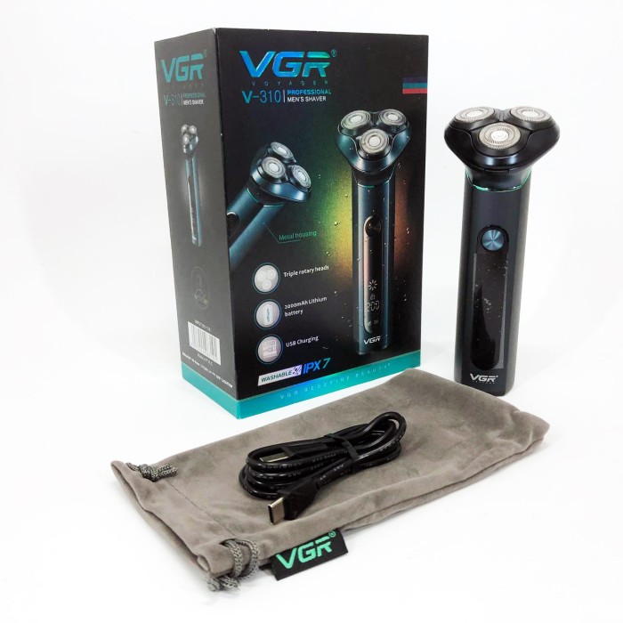 Бритва для сухого гоління, Хороша бритва портативна Акумуляторна для стрижки волосся та бороди DE-46