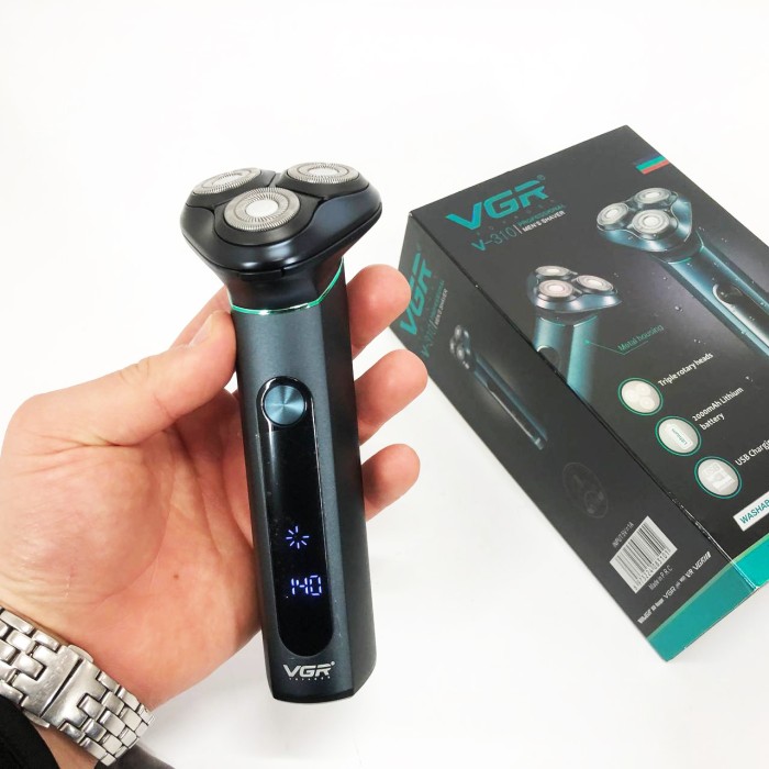 Бритва для сухого гоління, Хороша бритва портативна Акумуляторна для стрижки волосся та бороди DE-46