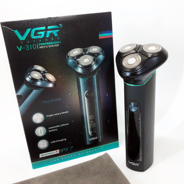 Бритва професійна для гоління VGR V-310, Професійна бритва, Тример для вусів, IJ-578 Професійна елетробритва