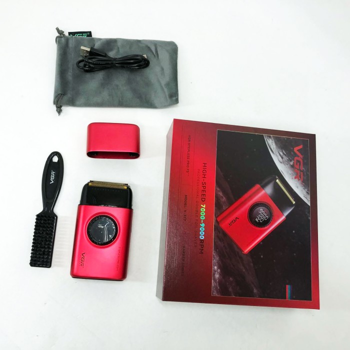 Акумуляторна машинка для стрижки VGR V-377 Бездротова машинка для стрижки дому LJ-26