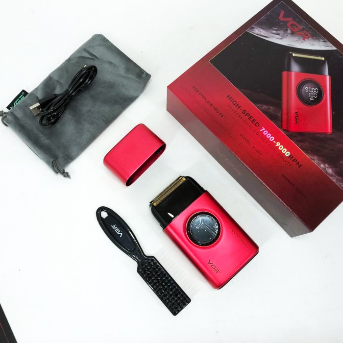 Акумуляторна машинка для стрижки VGR V-377 Бездротова машинка для стрижки дому LJ-26