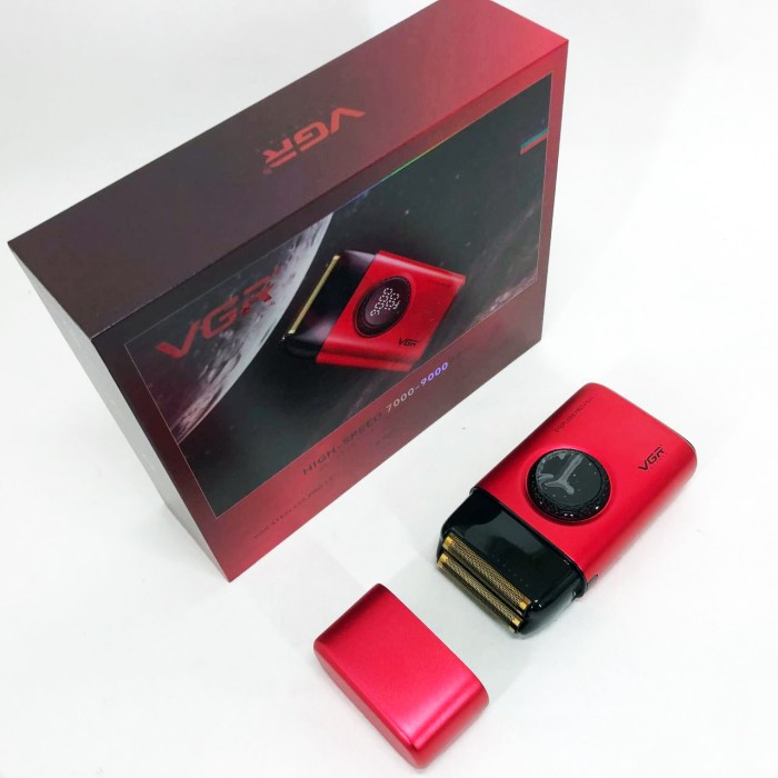 Бритви акумуляторні VGR V-377, Бритва портативна акумуляторна, Професійна бритва для чоловіків AE-42