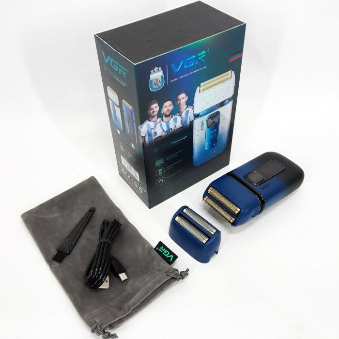 Портативна сіткова бритва VGR V-362, Професійна чоловіча електробритва, Чоловіча електробритва TE-99