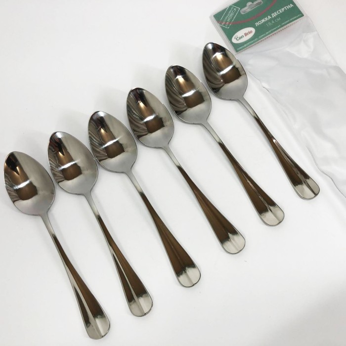Набір кавових ложок Con Brio CB-3509 6 шт KU-78