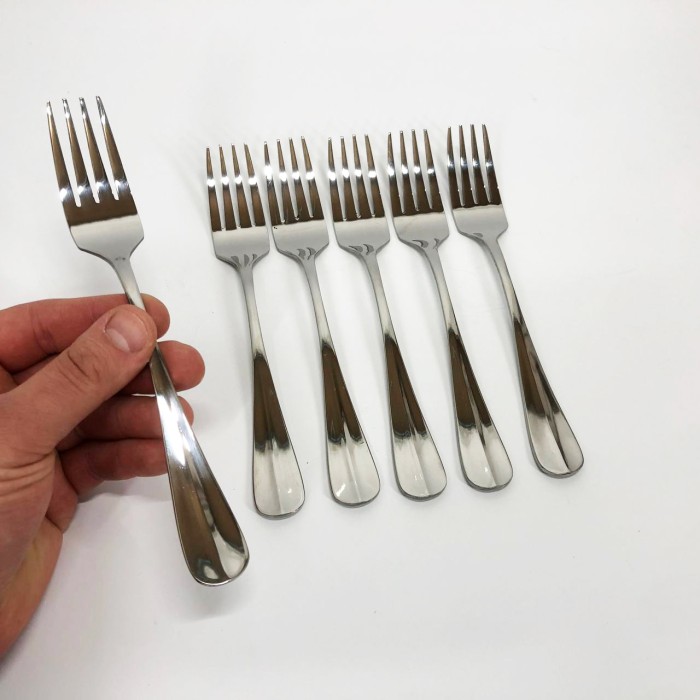 Набір десертних виделок Con Brio CB-3709 18 см 6 шт LR-71