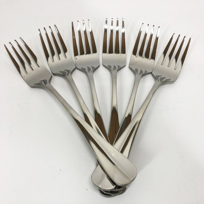 Набір десертних виделок Con Brio CB-3709 18 см 6 шт LR-71