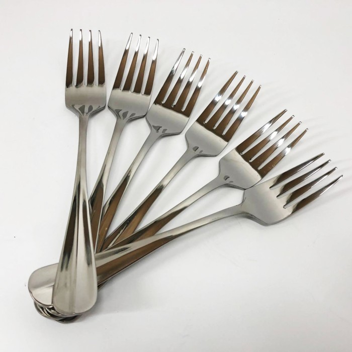 Набір десертних виделок Con Brio CB-3709 18 см 6 шт LR-71