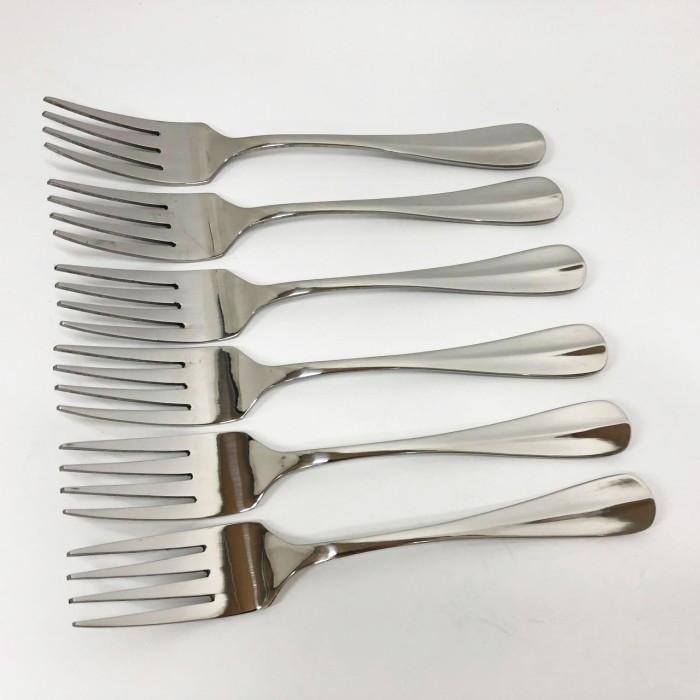 Набір десертних виделок Con Brio CB-3709 18 см 6 шт LR-71