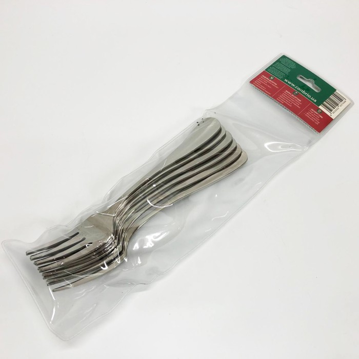 Набір десертних виделок Con Brio CB-3709 18 см 6 шт LR-71