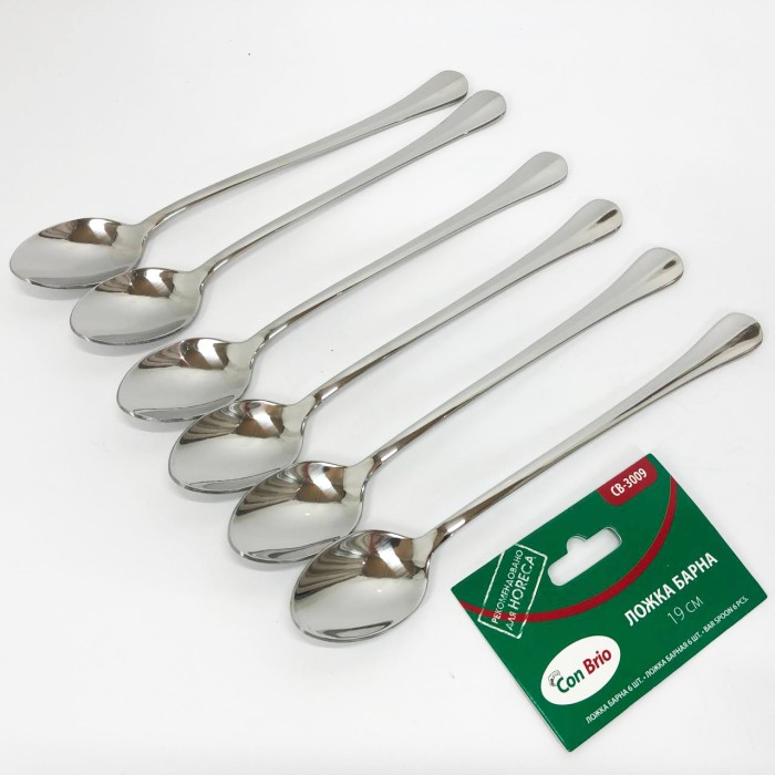 Набір барних ложок Con Brio CB-3009 6 шт DZ-79