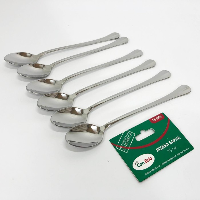 Набір барних ложок Con Brio CB-3009 6 шт IX-31