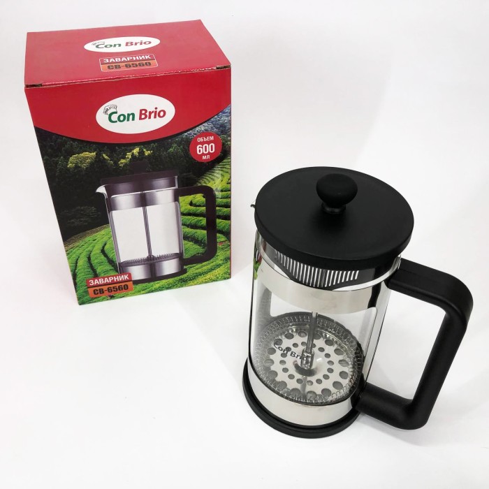 Простий френч-прес, Красиві заварники для чаю, Френч-прес для кафе з ручкою DC-31