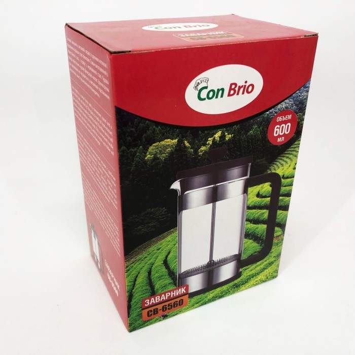 Простий френч-прес, Красиві заварники для чаю, Френч-прес для кафе з ручкою DC-31