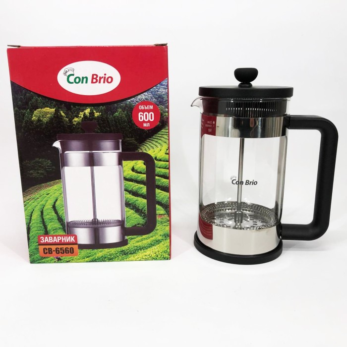 Простий френч-прес, Красиві заварники для чаю, Френч-прес для кафе з ручкою DC-31