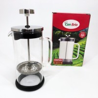 Френч-прес для дому та офісу Con Brio CB-5935 350 мл, Чайник прес для чаю, Френч-прес з поршнем CG-86