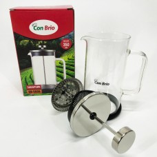 Френч-прес для заварювання трав, Френч-прес для кафе Скляний чайник з фільтром заварювання чаю PQ-65