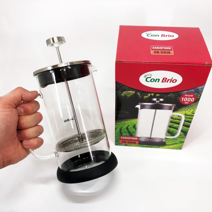 Гарний заварник, Заварочник для кухні, Френч-прес красивий, Френч-прес для заварювання кави RL-72