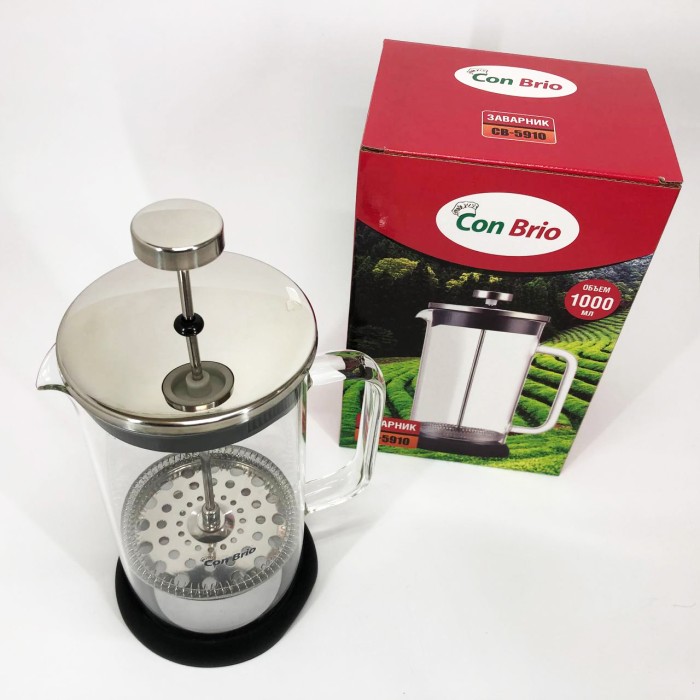 Гарний заварник, Заварочник для кухні, Френч-прес красивий, Френч-прес для заварювання кави RL-72