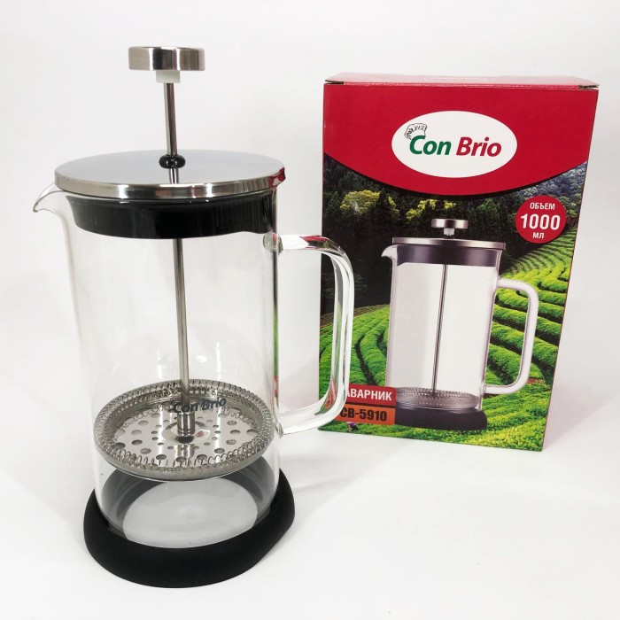 Гарний заварник, Заварочник для кухні, Френч-прес красивий, Френч-прес для заварювання кави RL-72