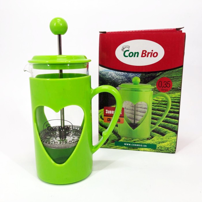 Френчпрес для кави Con Brio CB-5635 350 мл, Френч-прес для заварювання кави Заварник кухні LD-26