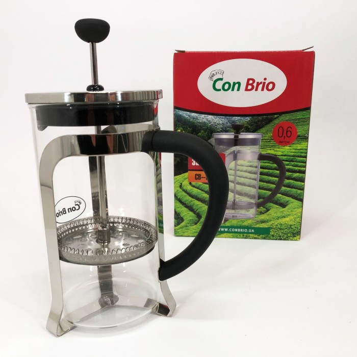 Френч-прес для кухні для сервірування Con, Френч-прес з якісного матеріалу Ручний френч прес чаю SA-52