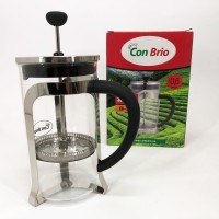 Френч-прес з поршнем, Заварний скляний чайник, Зручний френч-прес для дому, Заварник для кухні EL-72