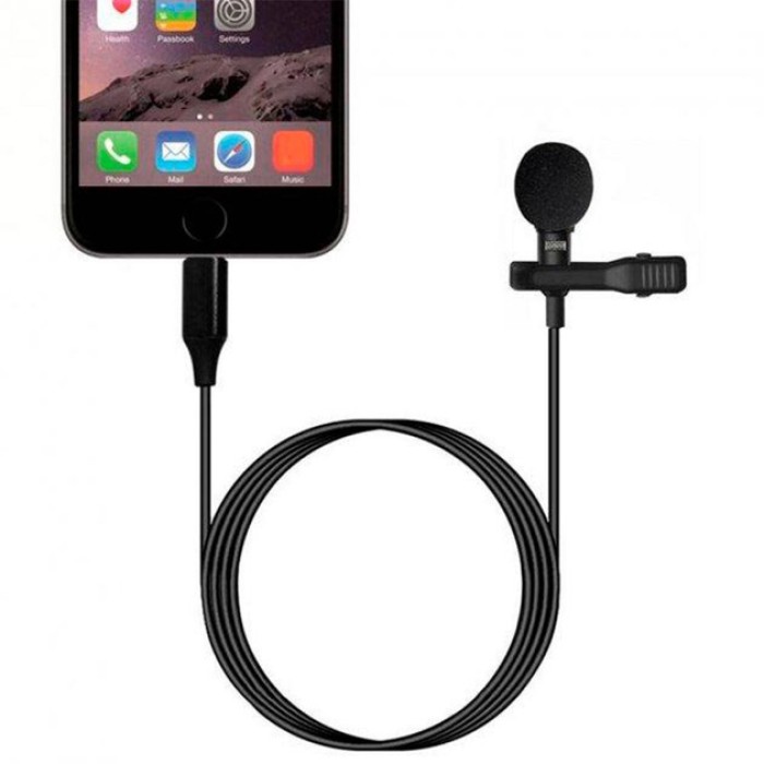 Петличний міні-мікрофон DM TYPE-C MK-3 MR-60