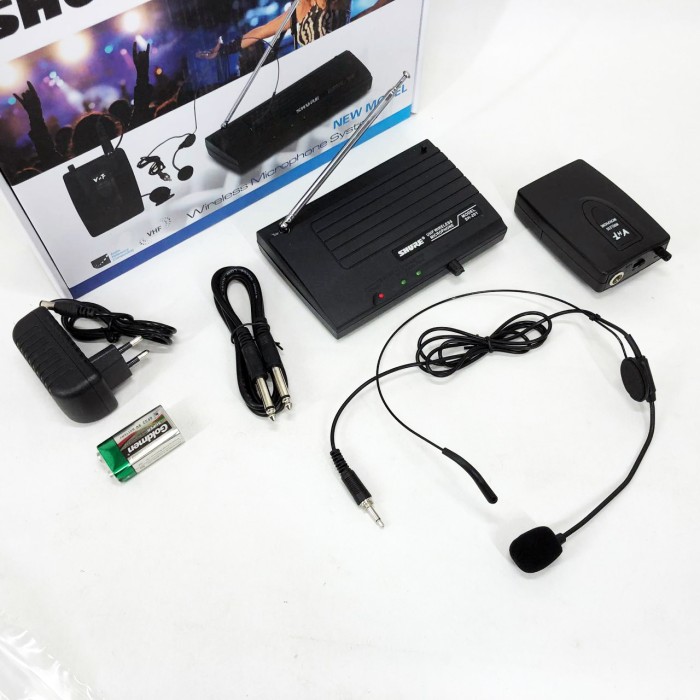 Мікрофон DM SH 201 бездротовий вокальний з базою ZH-47