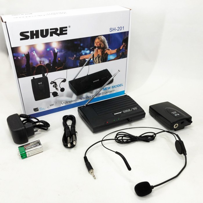 Мікрофон DM SH 201 бездротовий вокальний з базою ZH-47