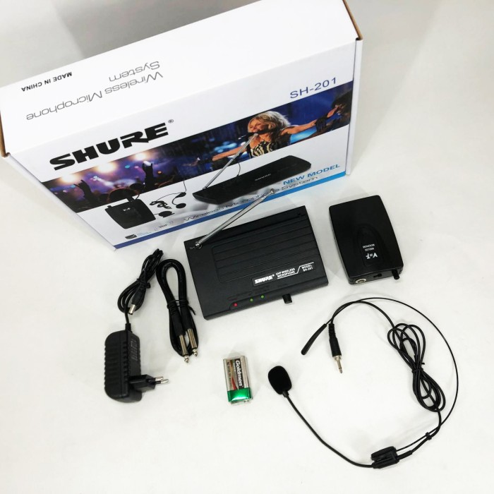 Мікрофон DM SH 201 бездротовий вокальний з базою ZH-47
