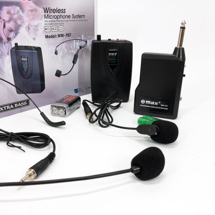 Мікрофон DM SH 100C/wm-707 бездротова гарнітура OK-20