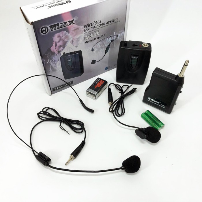 Мікрофон DM SH 100C/wm-707 бездротова гарнітура OK-20