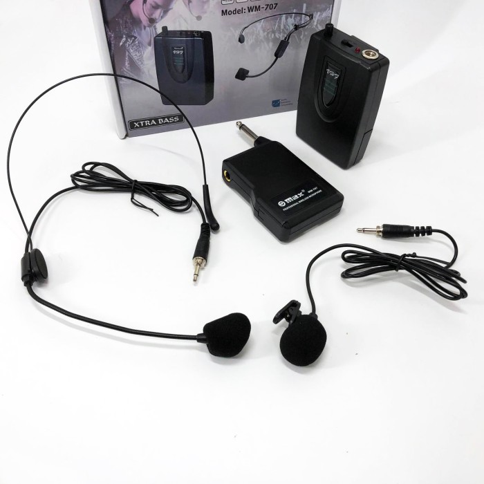 Мікрофон DM SH 100C/wm-707 бездротова гарнітура OK-20