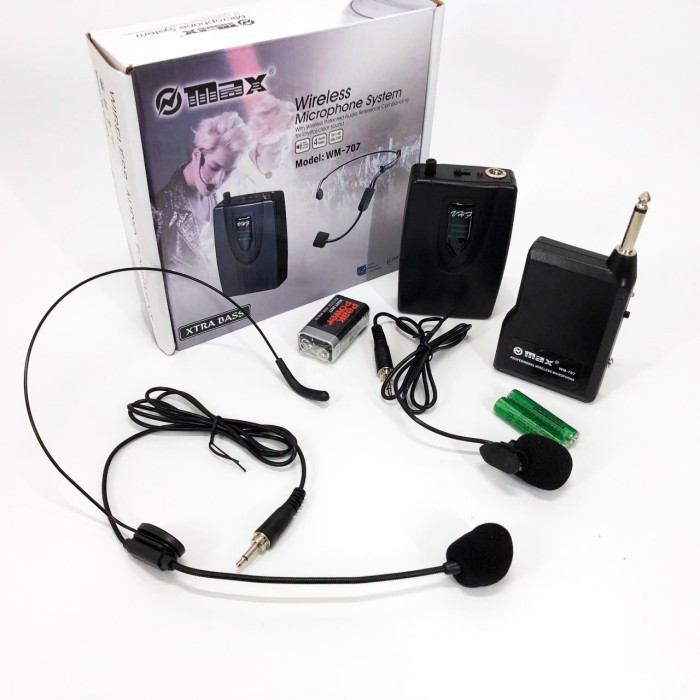 Мікрофон DM SH 100C/wm-707 бездротова гарнітура WM-14