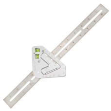 Метричний косинець для столярів TV One якісний JU-21