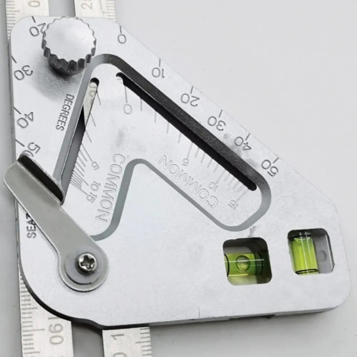 Метричний косинець для столярів TV One якісний JU-21