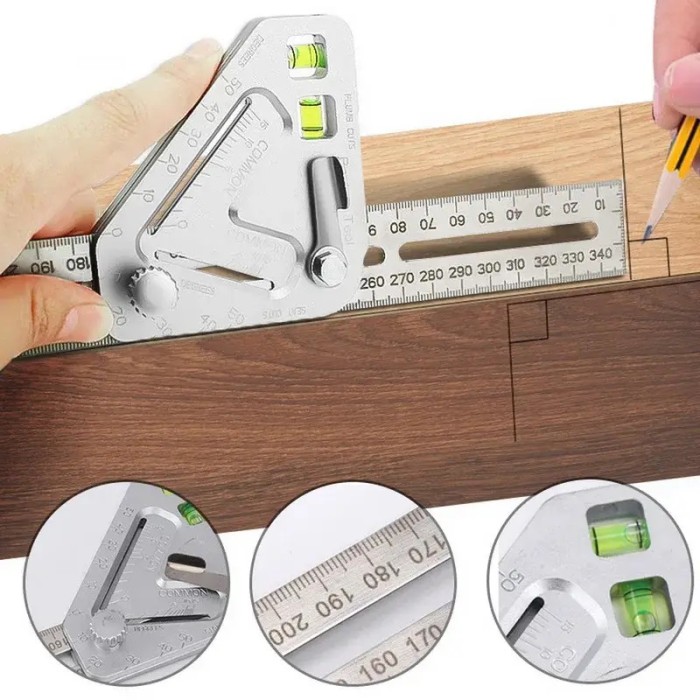 Метричний косинець для столярів TV One якісний QW-60