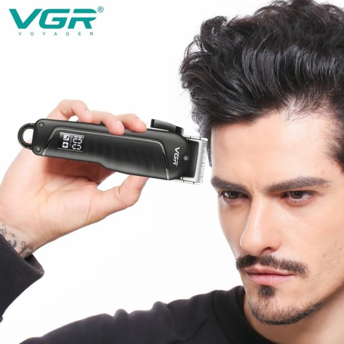 Тример для бороди від батарейок VGR V-683, Машинка для точної стрижки бороди UJ-356 та волосся Тример для бороди від батарейок VGR V-683, Машинка для точної стрижки бороди UJ-356 та волосся