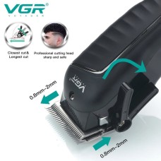 Тример з регульованою довжиною VGR, Стильна машинка для стрижки, Машинка для стрижки на акумуляторі WX-24