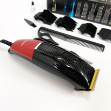 Мережева машинка для стрижки голови Gemei, Машинка для стрижки волосся професійна TE-40