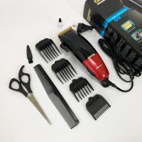 Модна машинка для стрижки волосся Gemei GM-807, Машинка для стрижки волосся з регульованою насадкою AO-66