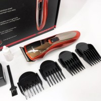 Професійна електрична машинка для стрижки Pro Gemei GM-6027, Машинка для стрижки волосся бездротова VT-56