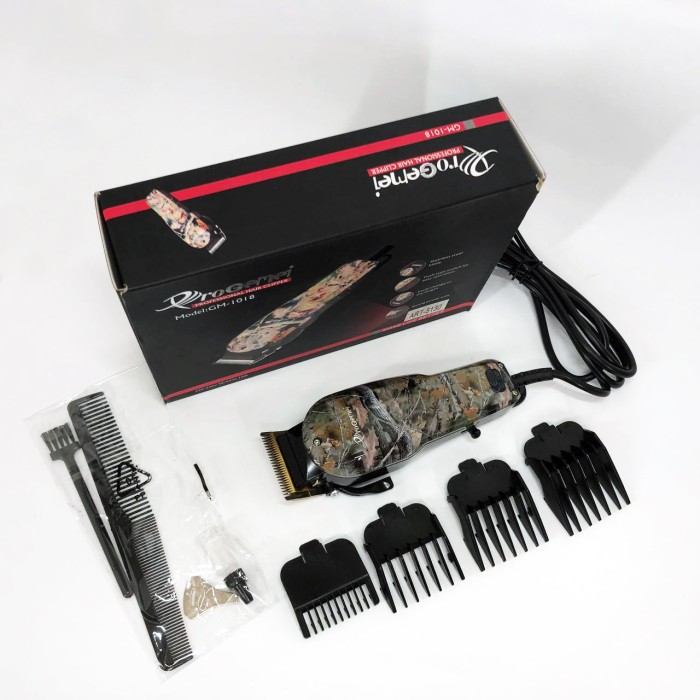 Професійний тример з набором насадок, Багатофункціональний тример для стрижки волосся і бороди KD-33