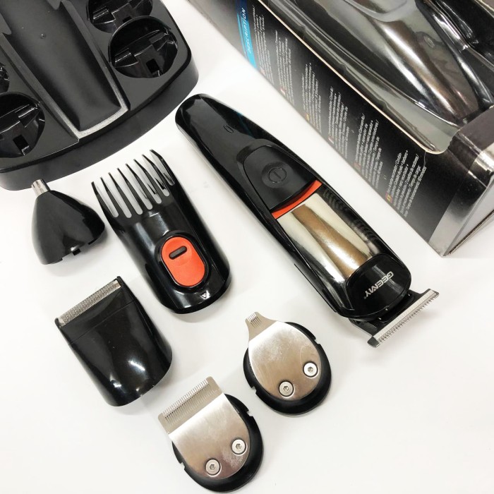 Бездротові машинки для стрижки легкі Geemy, Професійний бездротовий тример, Миюча машинка для стрижки YB-91