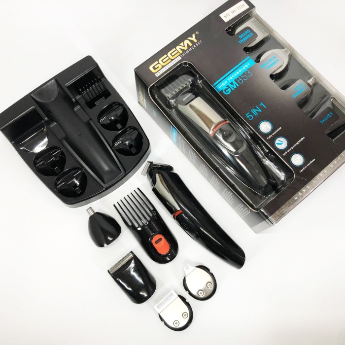 Бездротові машинки для стрижки легкі Geemy, Професійний бездротовий тример, Миюча машинка для стрижки YB-91