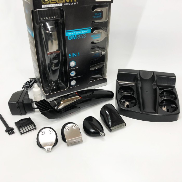 Бездротові машинки для стрижки легкі Geemy, Професійний бездротовий тример, Миюча машинка для стрижки YB-91