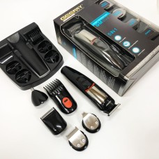 Тример для стрижки волосся потужний Geemy GM-853, Тример для скронь Машинка стрижки волосся хороша JI-89