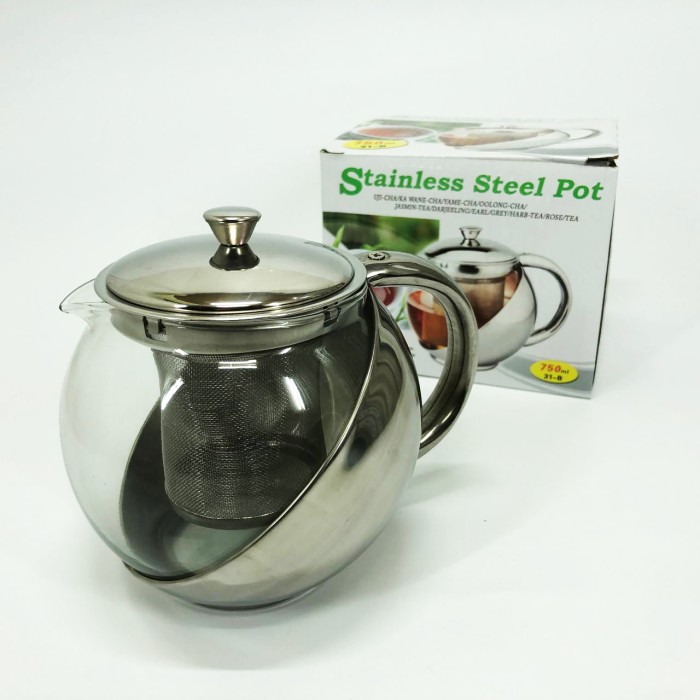 Заварники для чаю та кави UNIQUE UN-1162 0.75 л, Чайник для заварювання скляний якісний на кухню SH-64